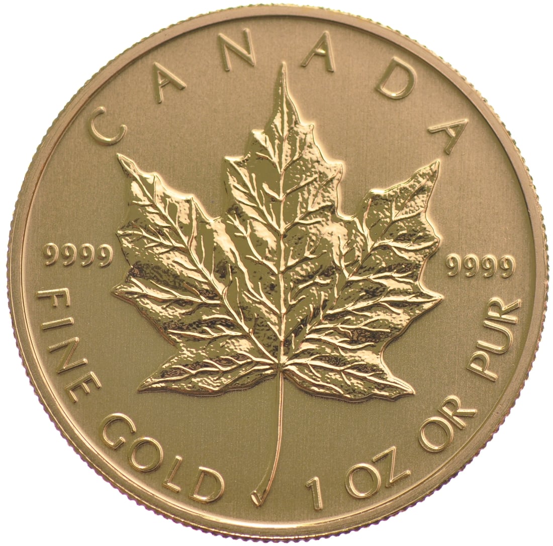 Pièce Maple Leaf Or 1 Once Notre Choix