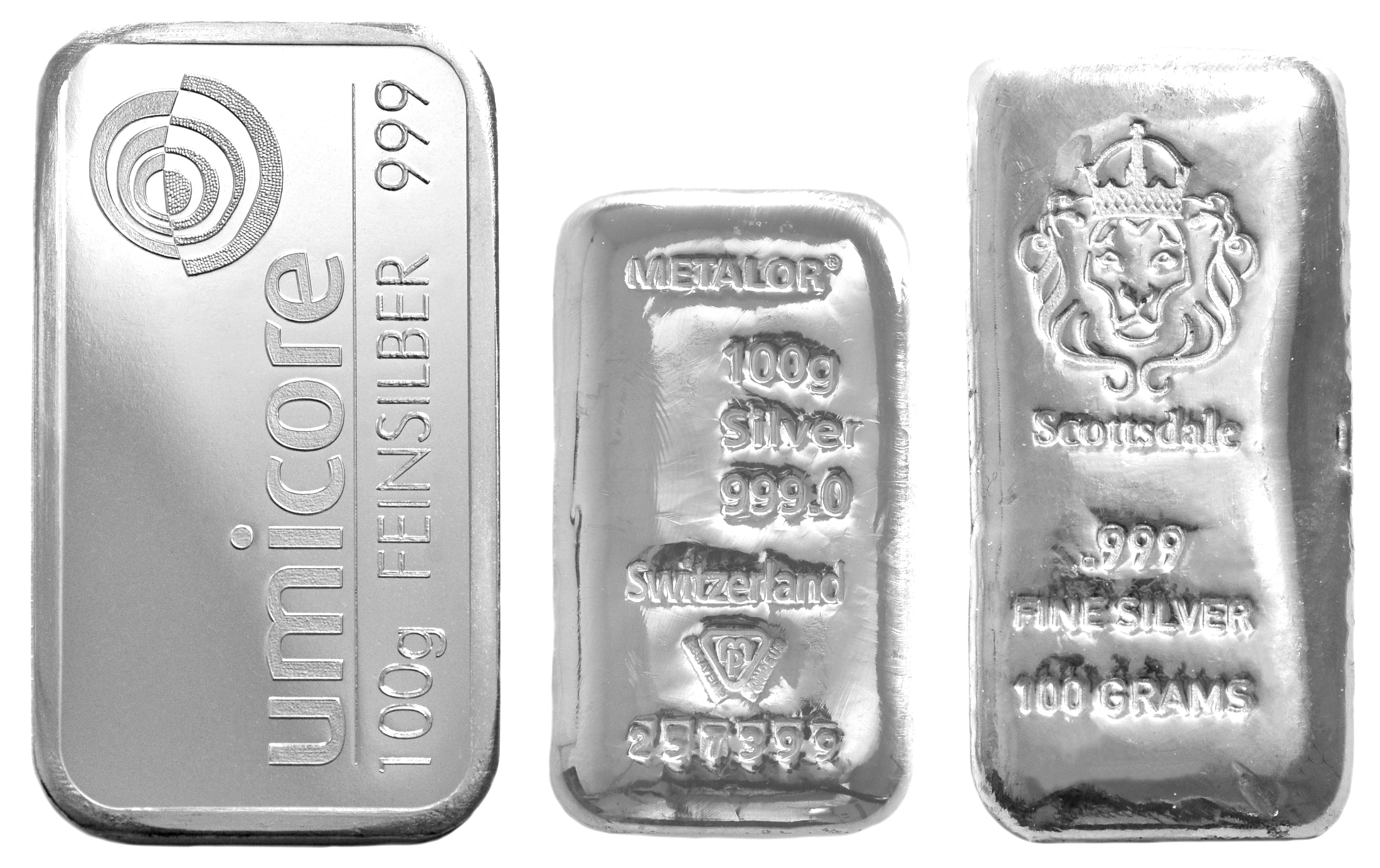 Lingot d'Argent 100g Notre Choix